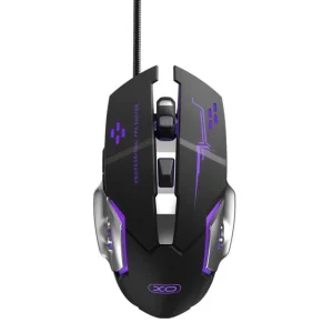 Геймърска Мишка XO M10  RGB  6 бутона 3200 DPI, Черен