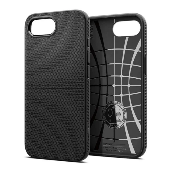 Shockproof Case Spigen Liquid Air for iPhone 16e/17e, Black 4