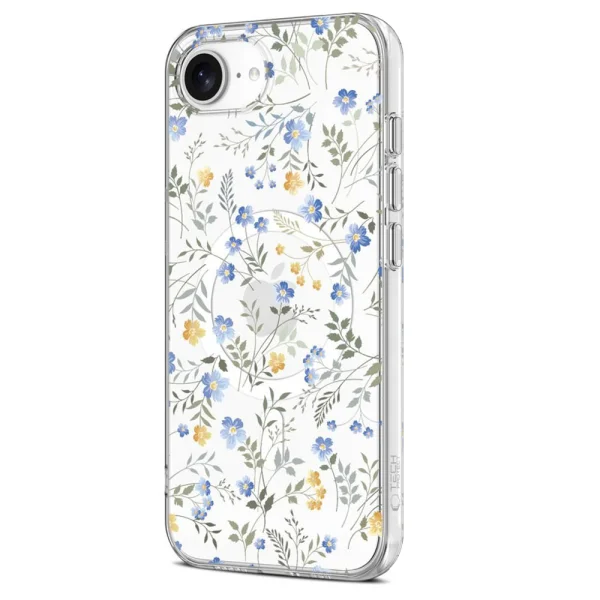 Удароустойчив калъф Tech-Protect Magmood MagSafe за iPhone 16e/17e, Цветя 2