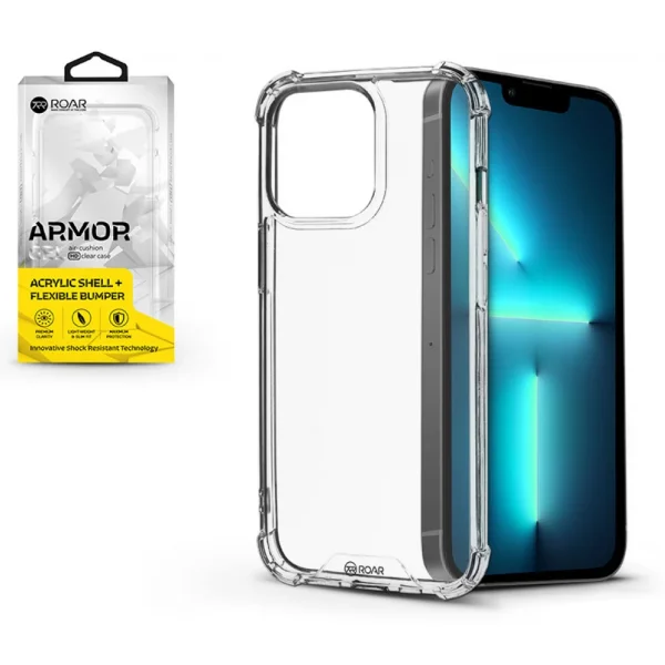 Shockproof case Armor Jelly Roar for iPhone 13 Pro, Transparent 2