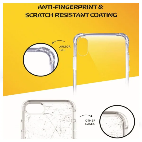 Shockproof case Armor Jelly Roar for iPhone 13 Pro, Transparent 4