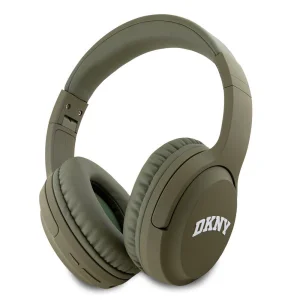 Безжични Слушалки DKNY PU Leather Arch Logo Wireless Headphone, Зелен