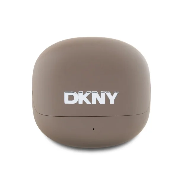 Безжични Слушалки DKNY Satiny Finish TWS Wireless Earphones, Кафяв 3