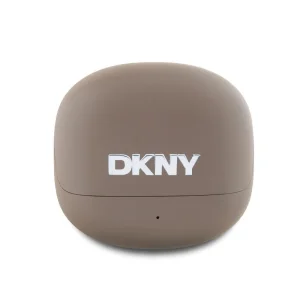 Безжични Слушалки DKNY Satiny Finish TWS Wireless Earphones, Кафяв 3