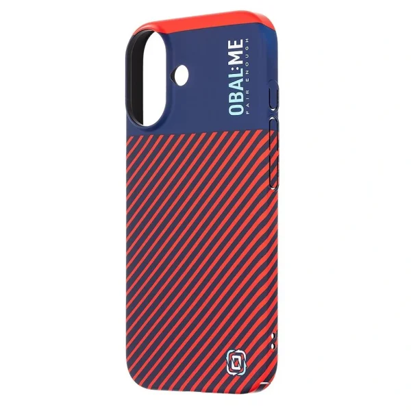 OBAL-ME Plastic Case for iPhone 16, Blue-Red 2