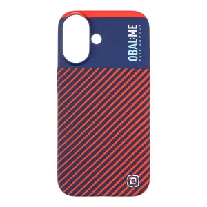 Пластмасов калъф OBAL-ME за iPhone 16, Син-червен