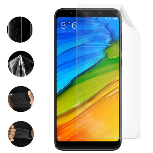 Hydrogel Protector for Xiaomi Redmi 5 (front full) 1