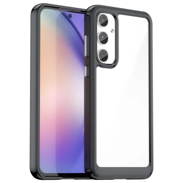 Shockproof case Acrylic Matte for Samsung Galaxy A55 5G, Black 1