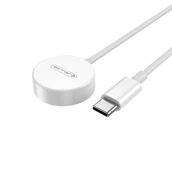 Charging cable Jellico W9, USB-C, compatible with Apple Watch, 3W, 1 meter, white 1