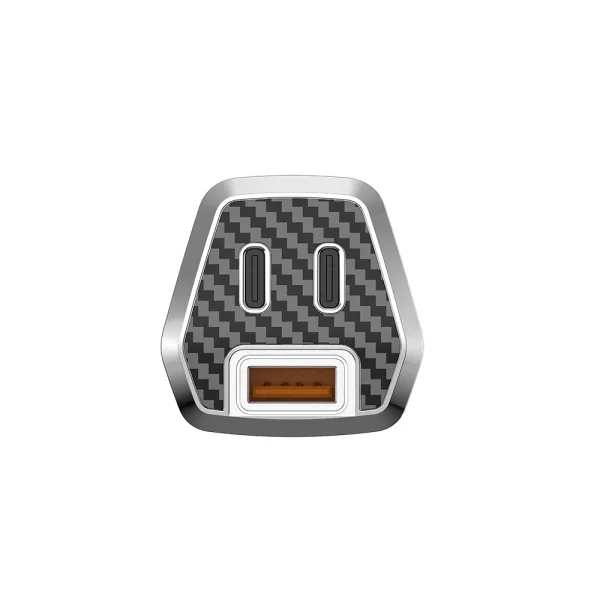 Зарядно за кола 12V Jellico F15, PD, 88.5W, 2xUSB-C, 1xUSB, QC3.0, черен 2