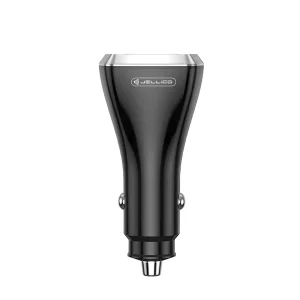 Зарядно за кола 12V Jellico F15, PD, 88.5W, 2xUSB-C, 1xUSB, QC3.0, черен 3