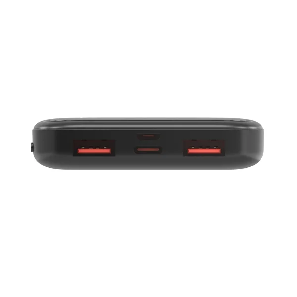 Универсална външна батерия Moonx MP01, 2A, 10W, 2xUSB, 10000mAh, черна 2