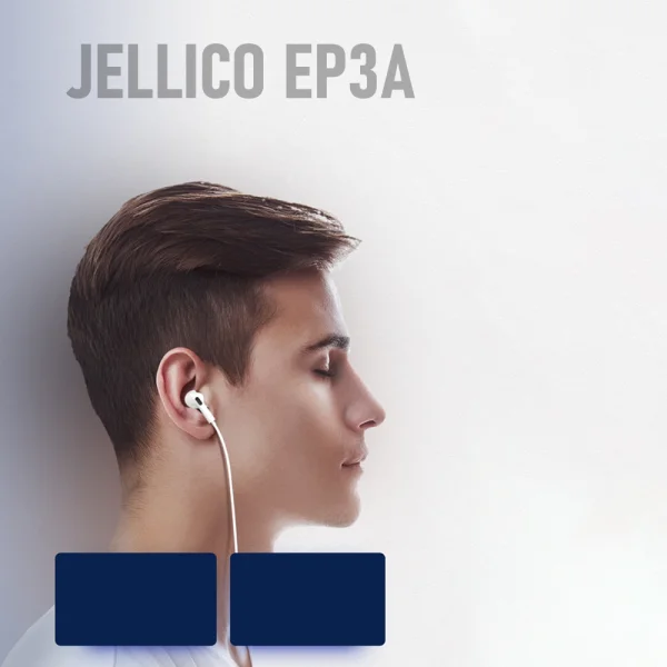 Слушалки с микрофон Jellico EP3A, 3.5mm, 1.2m, бели 4