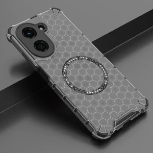 Калъф  Metal Ring Honeycomb за Xiaomi Redmi A5 4G, черен 3
