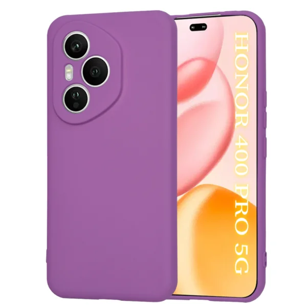 Techsuit SoftFlex case for Honor 400 Pro, purple 1
