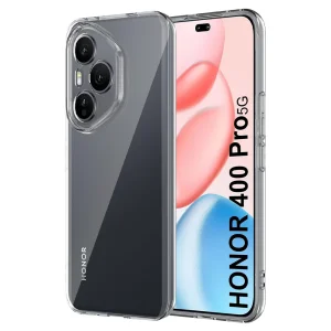 Силиконов калъф Techsuit Silicone за Huawei Honor 400 Pro, прозрачен
