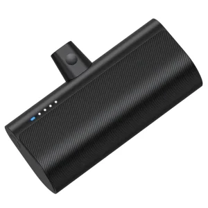 Външна батерия Blue Star W0556, 5000 mAh,USB-C, 2,1A, черен