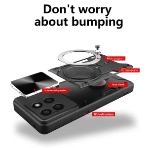 Techsuit CamGuard Pro Case for Honor X6b, black 4