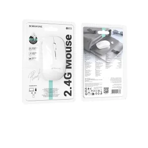 Wireless mouse Borofone BG14, white 4
