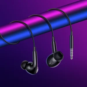 In-ear headphones with microphone Borofone BM100 Pro Fuente, 3.5 mm audio jack, black 5