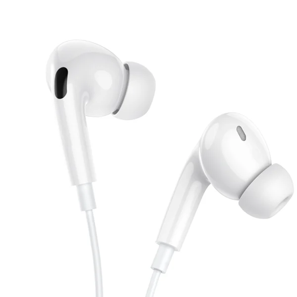 Слушалки с микрофон Borofone BM100 Pro Fuente, USB-C, бял 5