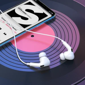 Слушалки с микрофон Borofone BM100 Pro Fuente, USB-C, бял 4