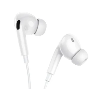 Слушалки с микрофон Borofone BM100 Pro Fuente, USB-C, бял 5