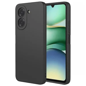 Силиконов калъф Matte за Xiaomi Redmi A5, черен