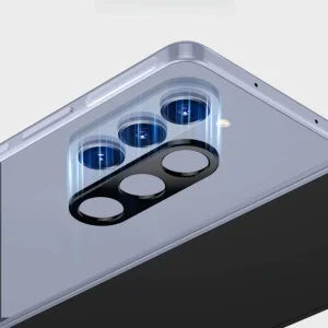 Techsuit glass camera protector for Samsung Galaxy Z Fold 7, black 3