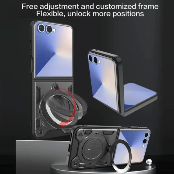 Калъф Techsuit Camguard pro за Samsung Galaxy Z Flip 7, черен 5