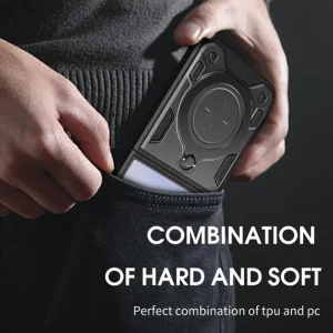 Калъф Techsuit Camguard pro за Samsung Galaxy Z Flip 7, черен 4