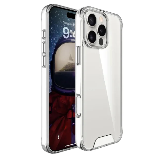Space case for iPhone 16 Pro Max, transparent 2