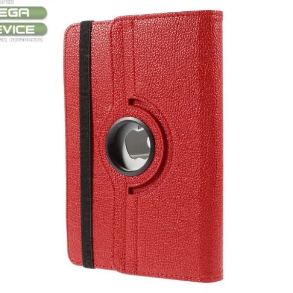 Universal book-style case, transforming into a stand, suitable for 9 to 10-inch tablets - Red 3