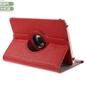 Universal book-style case, transforming into a stand, suitable for 9 to 10-inch tablets - Red 4