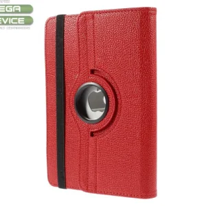 Universal book-style case, transforming into a stand, suitable for 9 to 10-inch tablets - Red 3