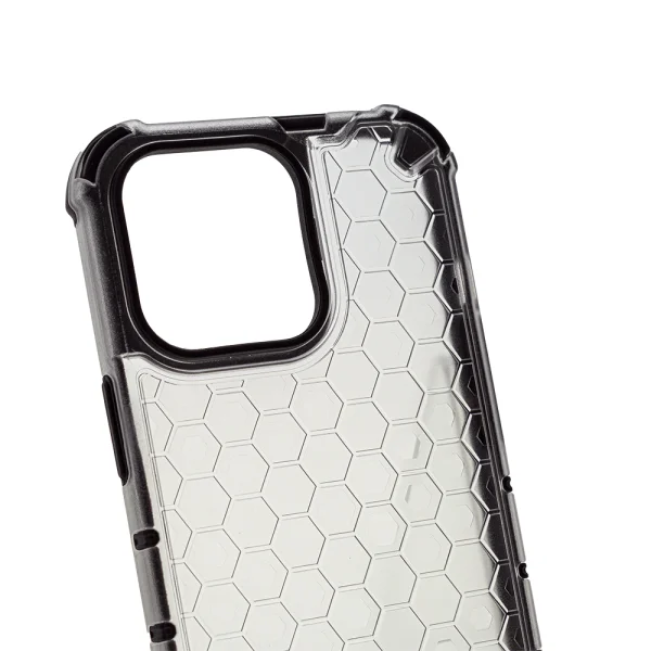 Shock Absorber Impact-Resistant Case for iPhone 13 Pro, Transparent 2