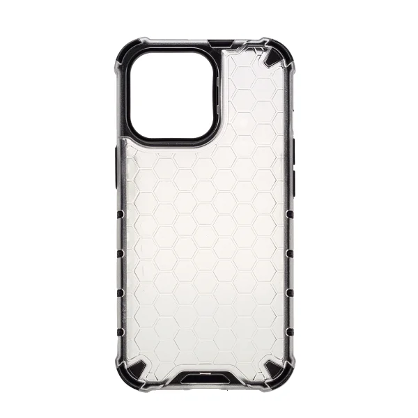 Shock Absorber Impact-Resistant Case for iPhone 13 Pro, Transparent 1
