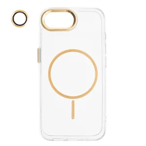 Калъф Resistant Creative MagSF за iPhone 16e/17e, прозрачен - златист