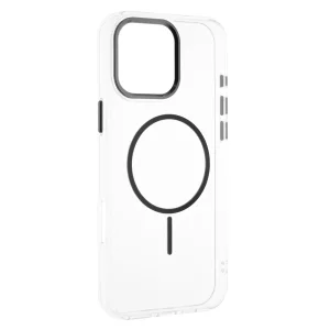 Case Resistant Creative MagSF for iPhone 16 Plus, transparent - black 3