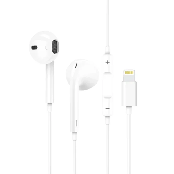 Слушалки Apple Lightning Connector EarPods, бели 5