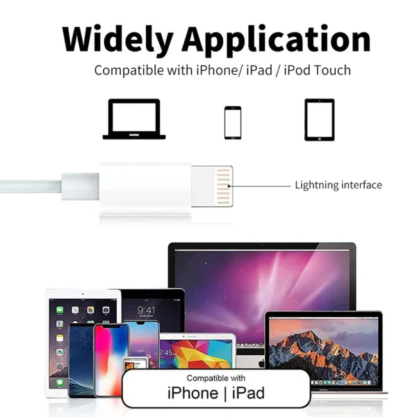 Слушалки Apple Lightning Connector EarPods, бели 6