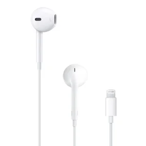 Слушалки Apple Lightning Connector EarPods, бели