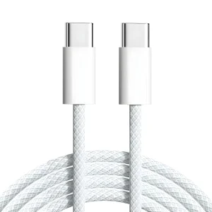 Кабел Apple 60W, USB-C, Charge Cable, 1m, Бял