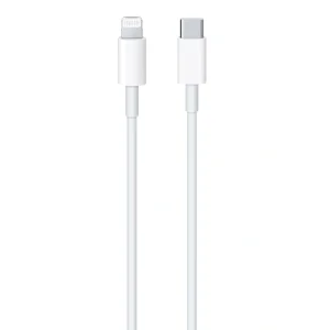 Кабел Apple USB-C to Lightning Cable, 2 m, бял