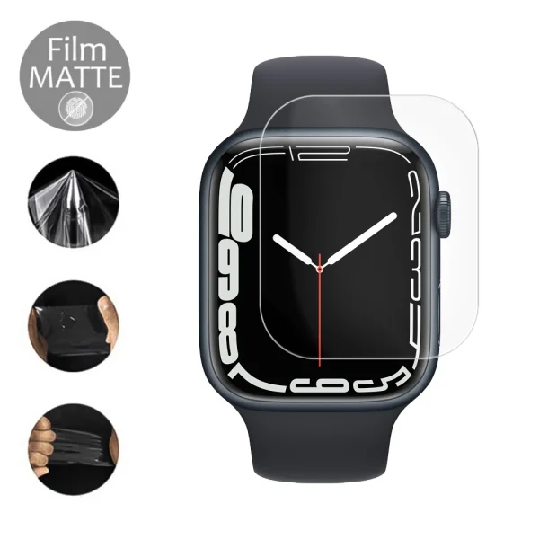 Matte Hydrogel Protector for Apple Watch 7 41mm 1