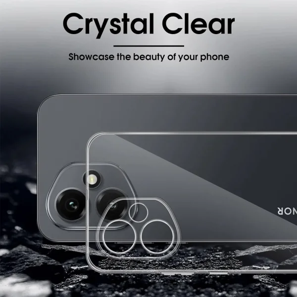Silicone Case for Honor 400 5G, 2 mm, transparent 2