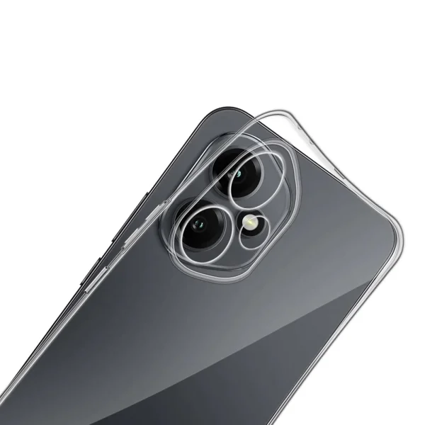Silicone Case for Honor 400 5G, 2 mm, transparent 3