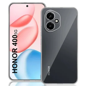 Силиконов калъф за Honor 400 5G, 2 mm, прозрачен