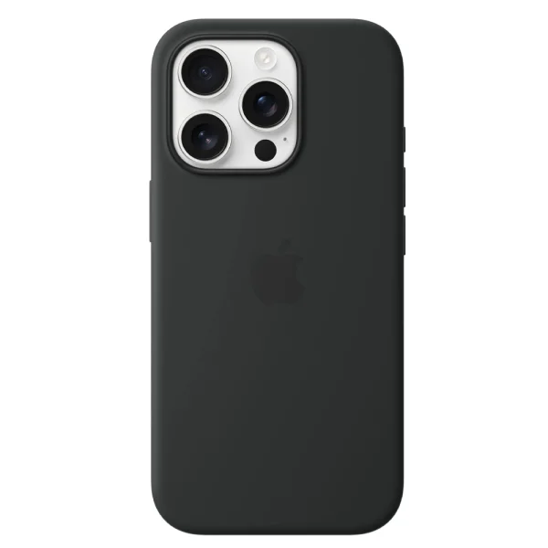 Калъф Apple Silicone MagSafe за iPhone 16 Pro Max, черен 1