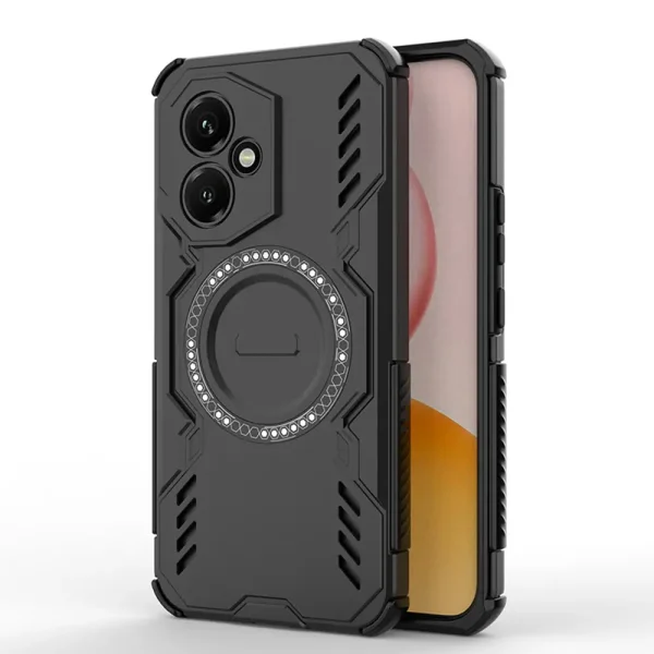 Techsuit ArmorMag Case for Honor 400, black 1